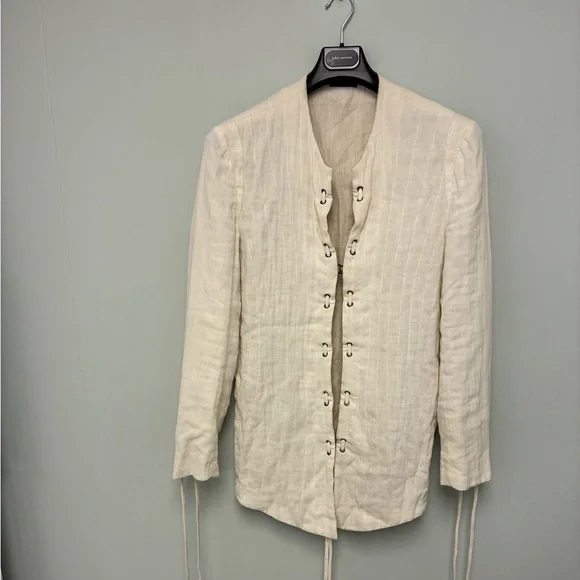 Runway John Varvatos Articulate Elbow Hook Bar Strings Jacket EU 48 USA 38